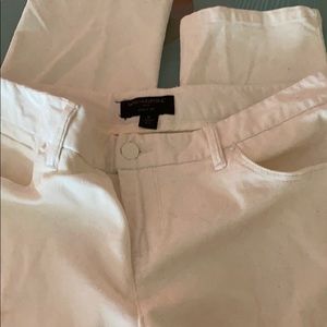 Banana Republic size 10  off white cords Ryan Fit